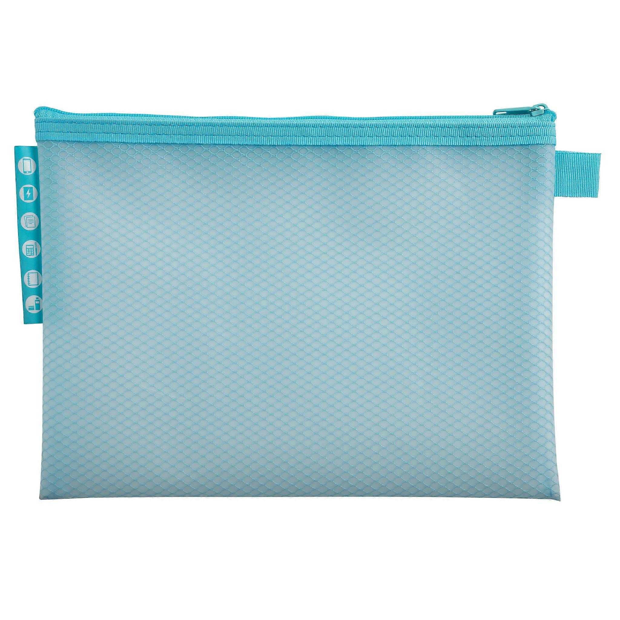 Exacompta 37140E 12x Funda con zip EVA A5 Chrom Pastel surt