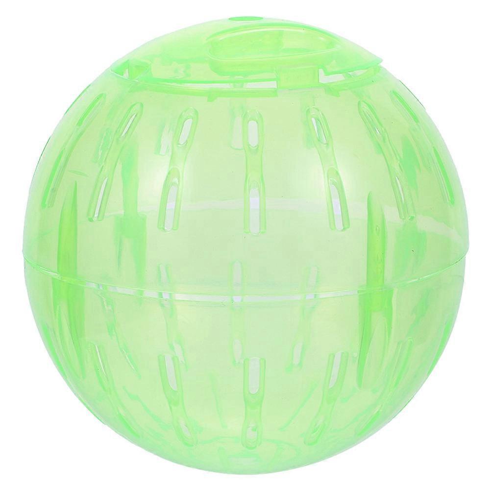 Clear Hamster Exercise Ball – Transparent Running Ball for Small Animals, Easy Clean Detachable Design Promotes Activity