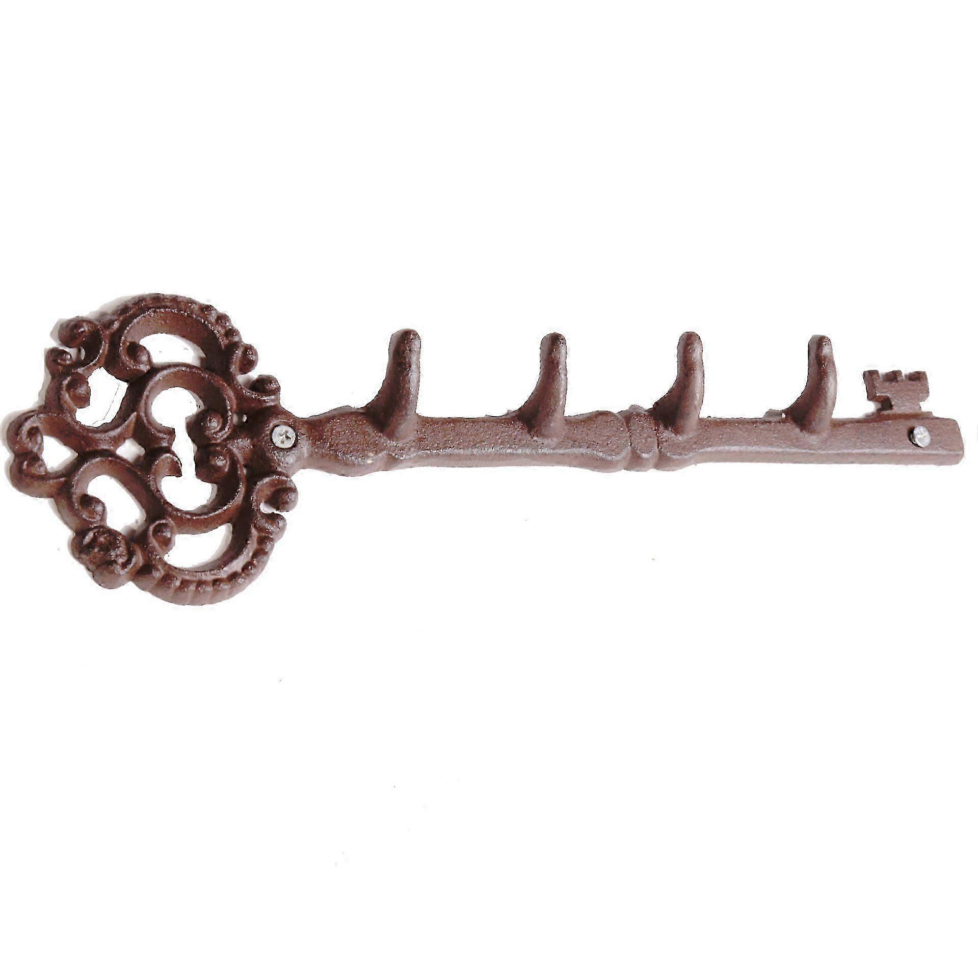 Key hooks for clothes and hats (2 brown)