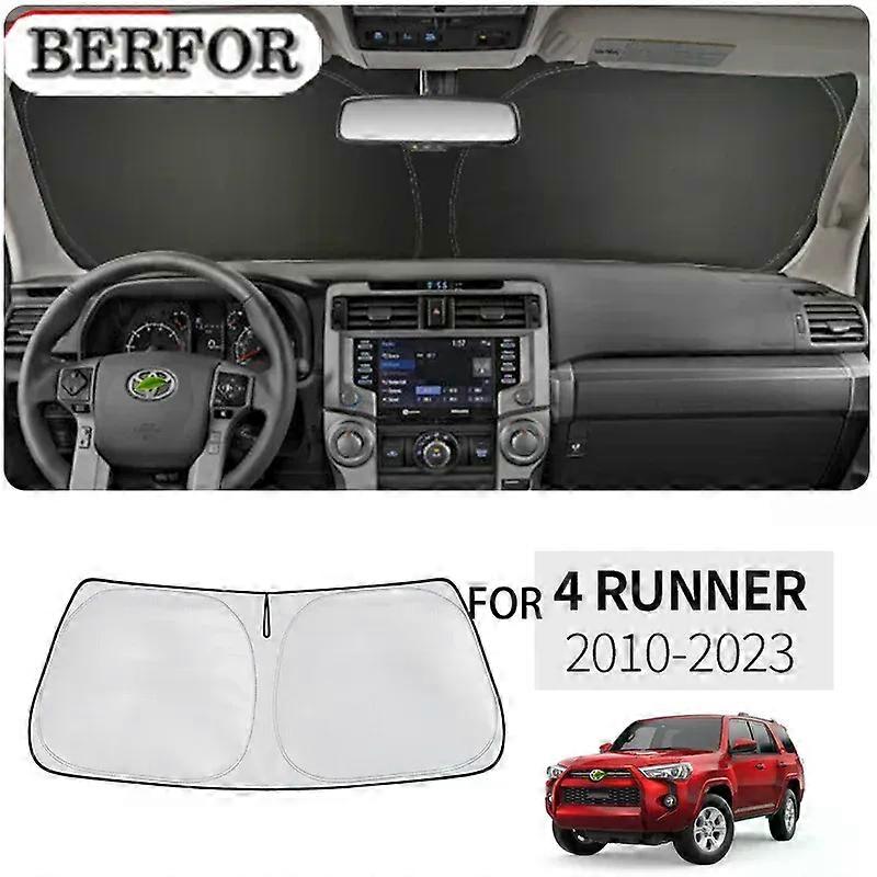Car Styling For Toyota 4runner 2010-2023 Nano-Insulat Windshield Sunshade UV Block Front Window Sun Visor Foldable Car Accessory