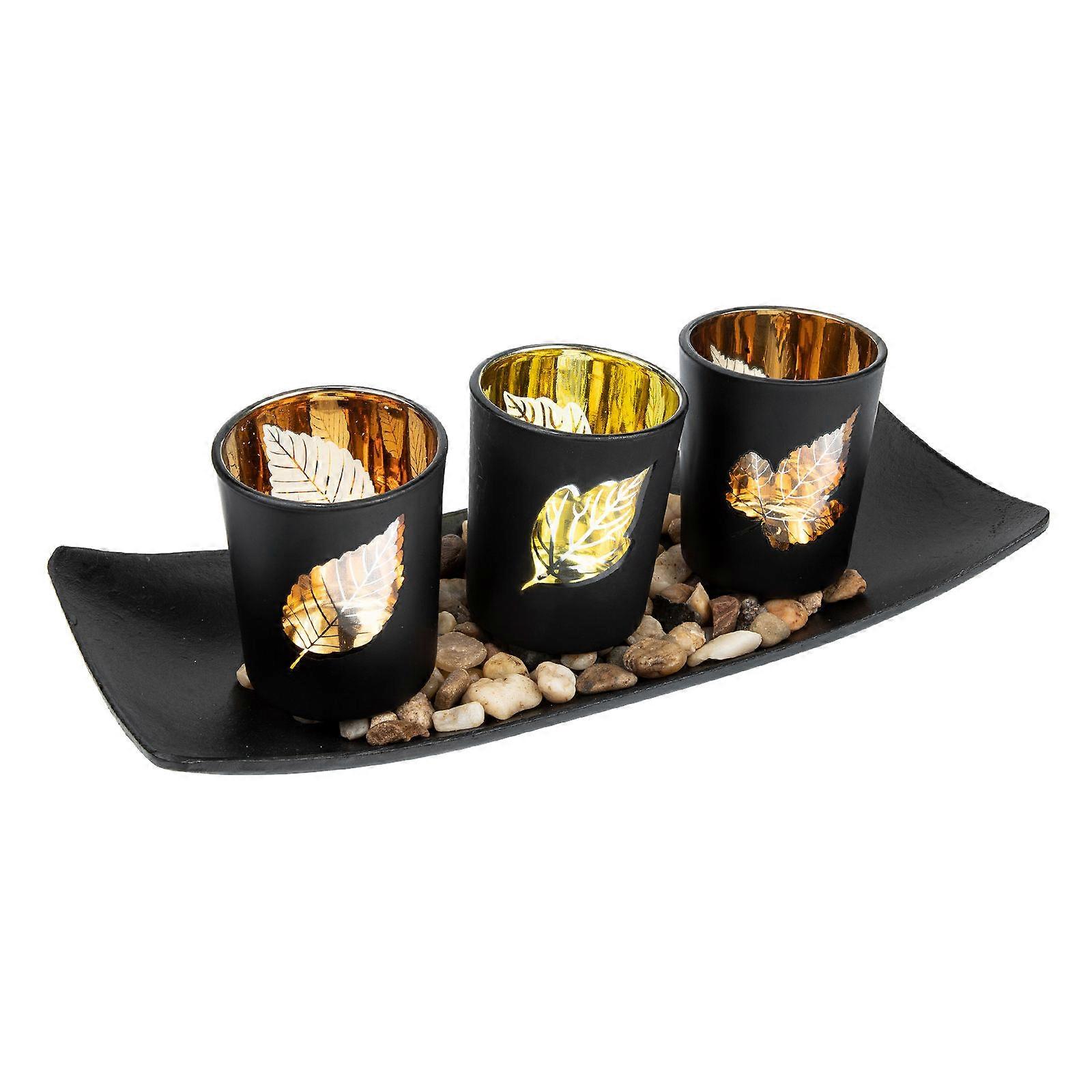 Decorative Lighting Glass Candlestick Elegant Design Home Decor Special Events 1Set
