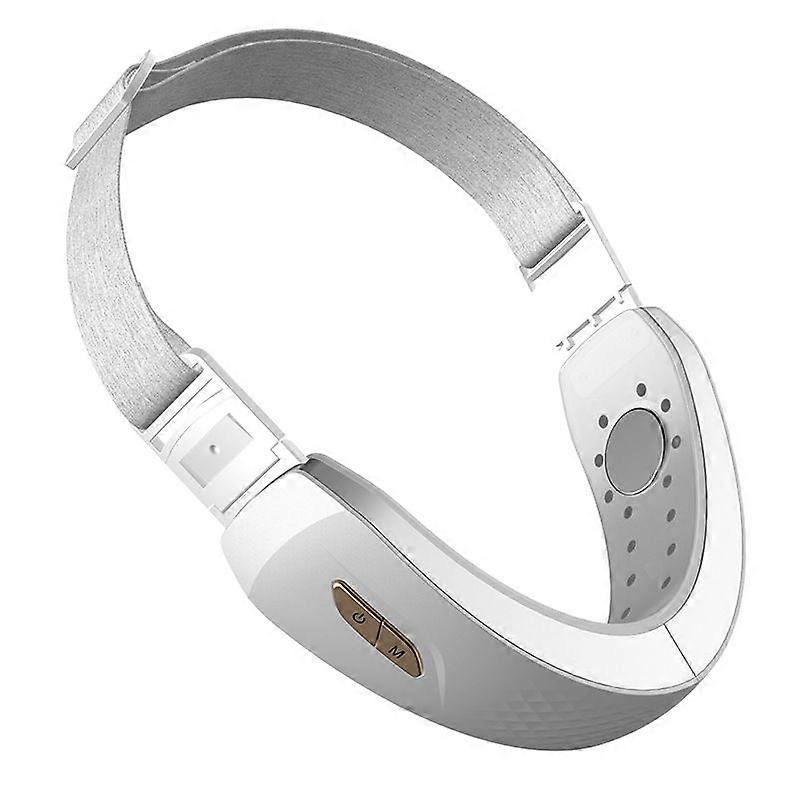 2025 Latest Model Electric Face Lifting Belt Blue Red LED Microcurrent Reduce ...