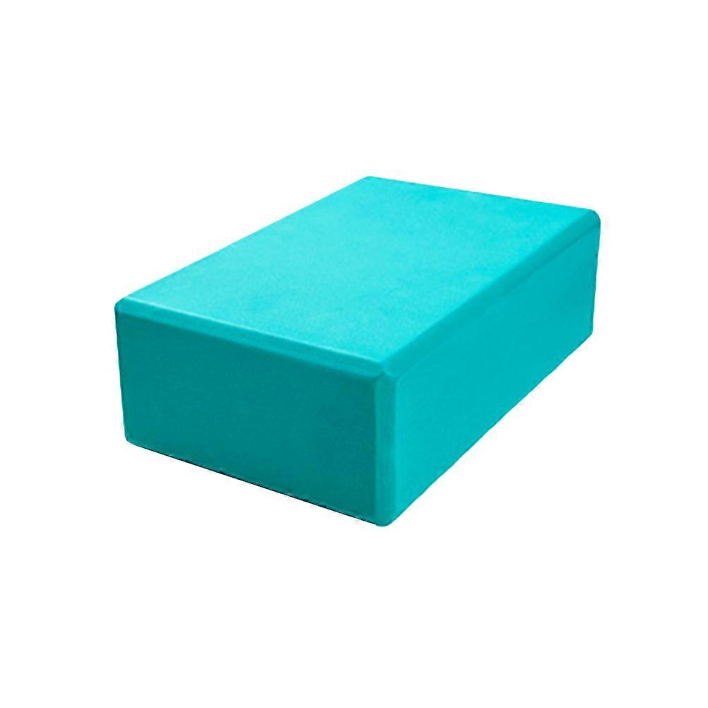 Yoga Bricks High Density EVA Block Sports Exercise Fitness Gym Workout Stretching Aid Green 1Pack