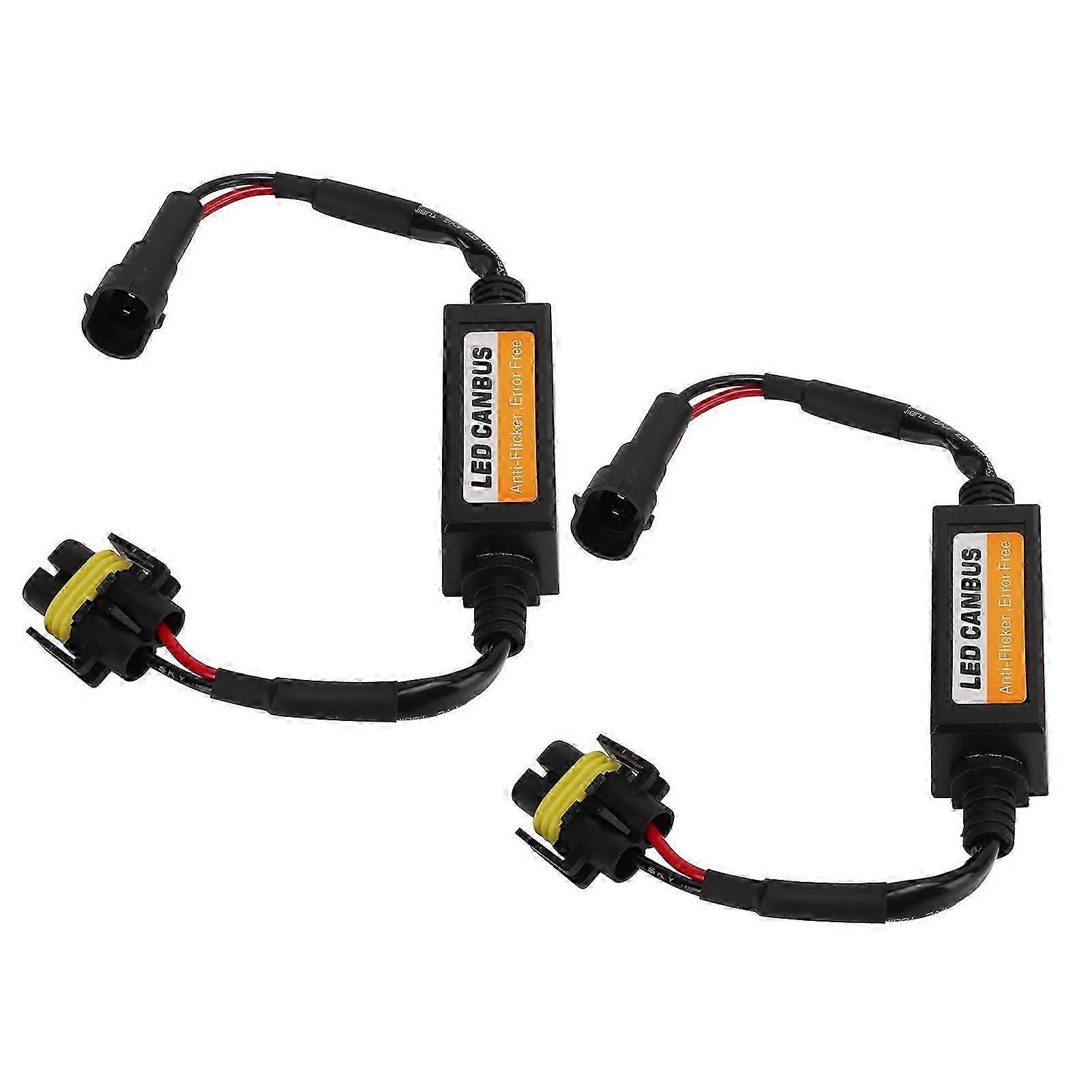 2Pcs LED Decoder Corrosion Resistant Small Portable Easy Installation Light Decoding Equipment
