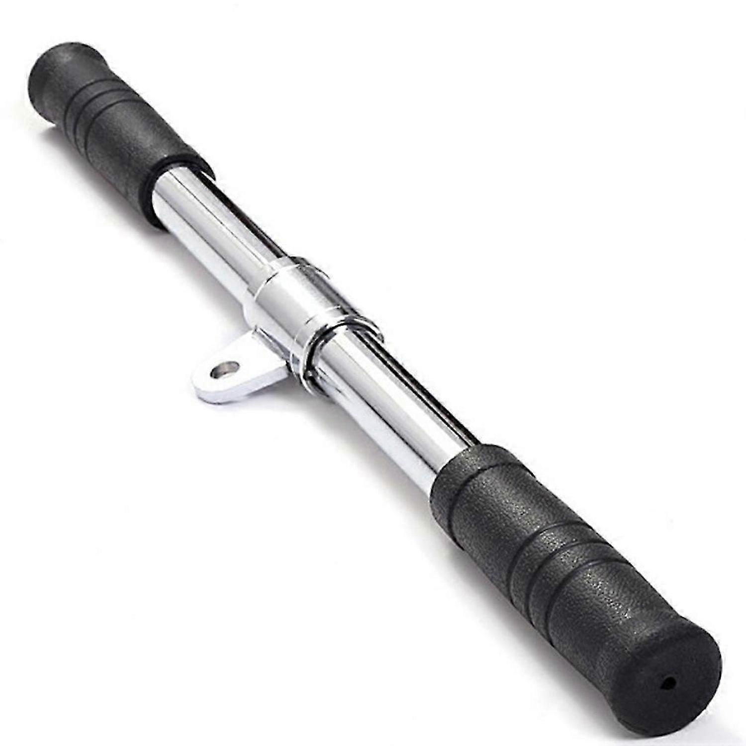Pull Down Bar Gym Rotating Straight Bar for Cable Machine Attachments Rowing Workout Biceps Home Gym