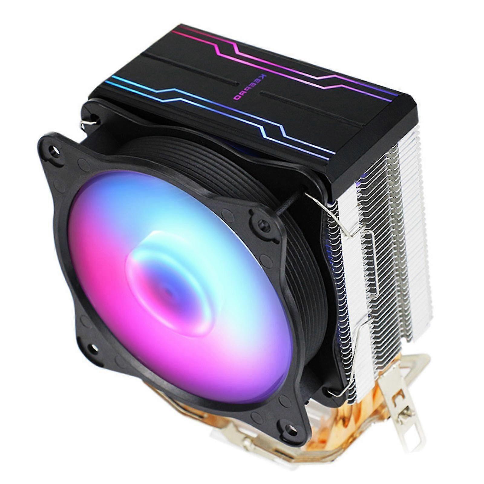 Detachable CPU Cooler Cooling Tower LED 9cm Fan High Performance for Intel