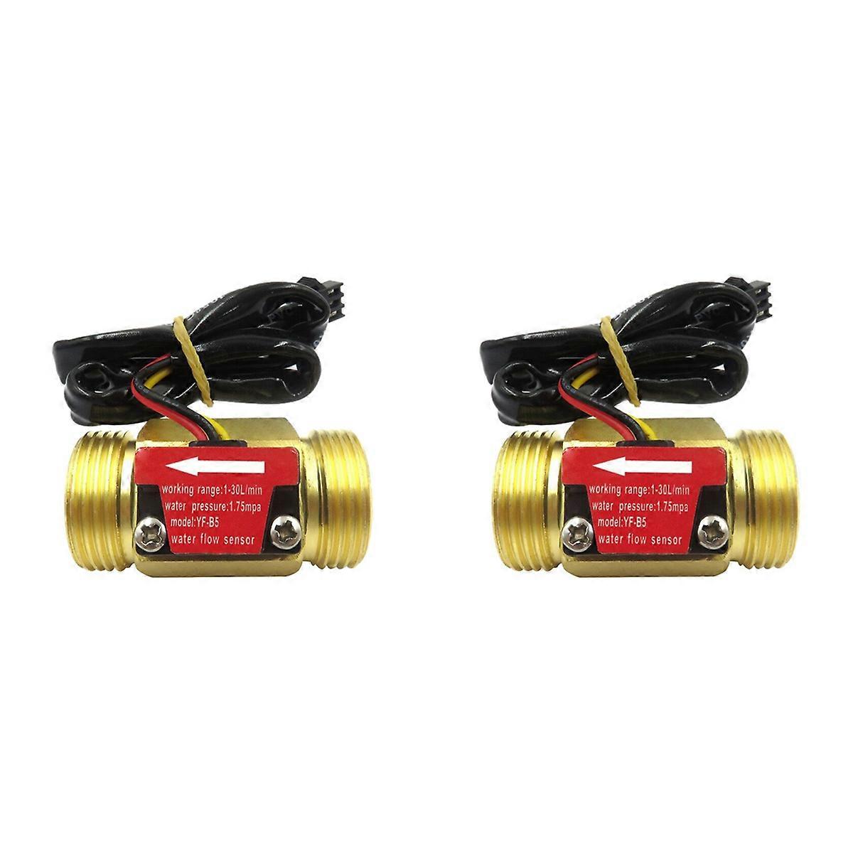 -B5 DN20 Water Flow Sensor Switch DC5-18V 1-30L/min Flow Meter