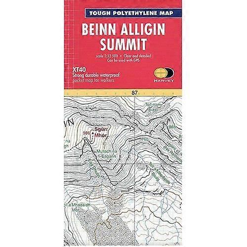 Ben Alligin Summit Map