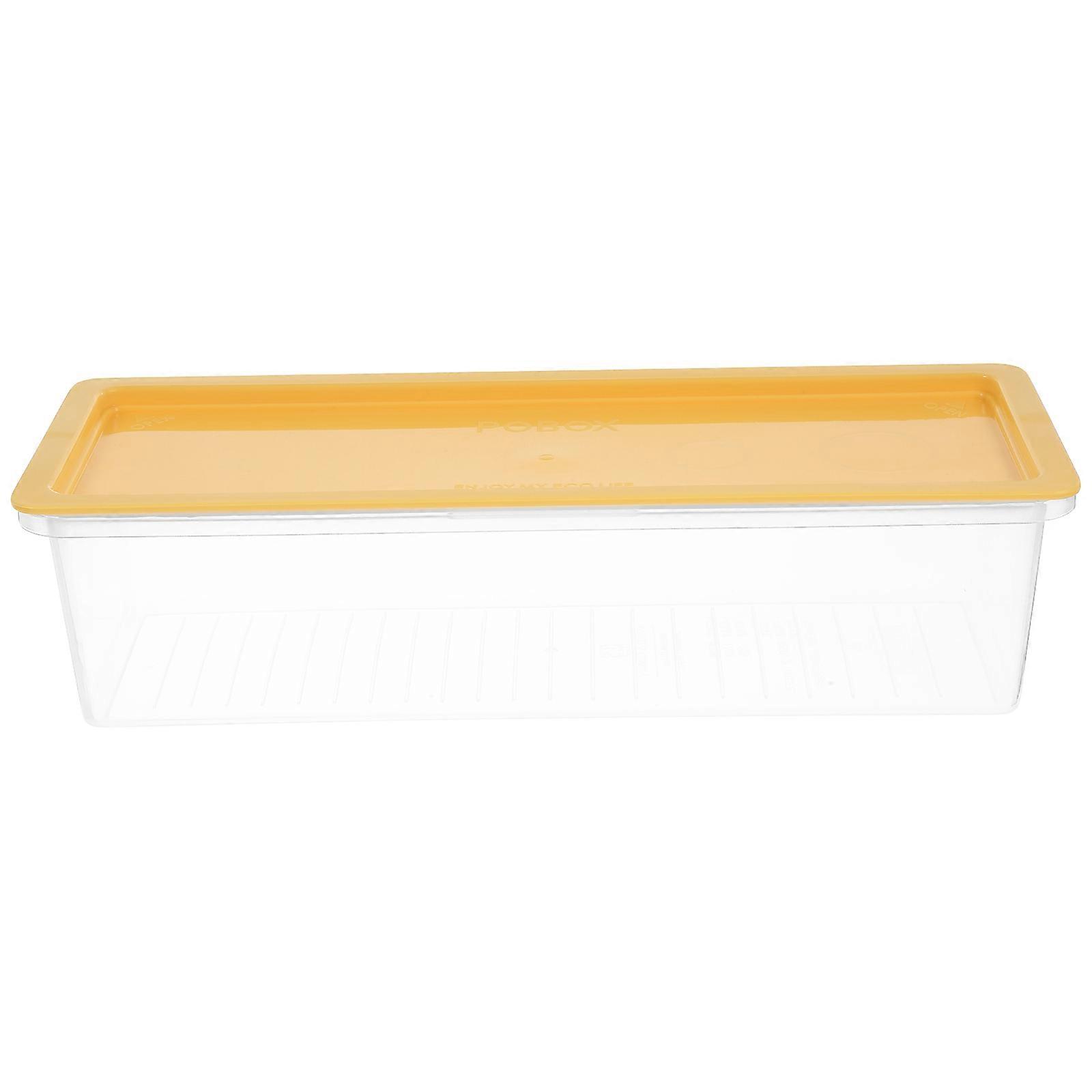 Spaghetti Noodle Container Noodle Storage Box Kitchen Use Space Saving 28.00X10.60X7.10CM 1Pack