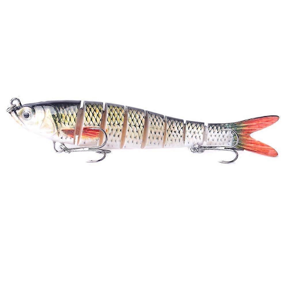 Multi Jointed Swimbait Trout Eel Fishing bait Minnow Wobbler Hard plastic Artificial Sinking Fishing accessories Bait (Color : CC5501)