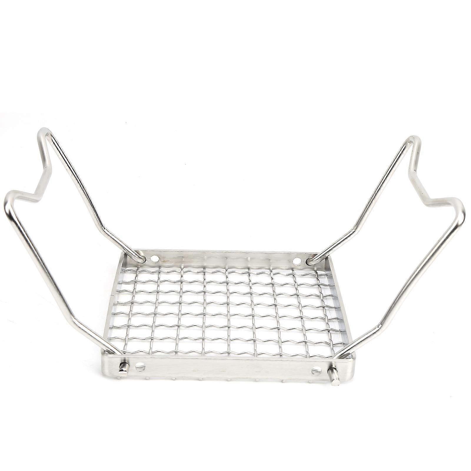 Foldable Barbecue Grill, Stainless Steel Large Mesh Camping Grill, Multiple Compatibility, Optimal Heat Distribution