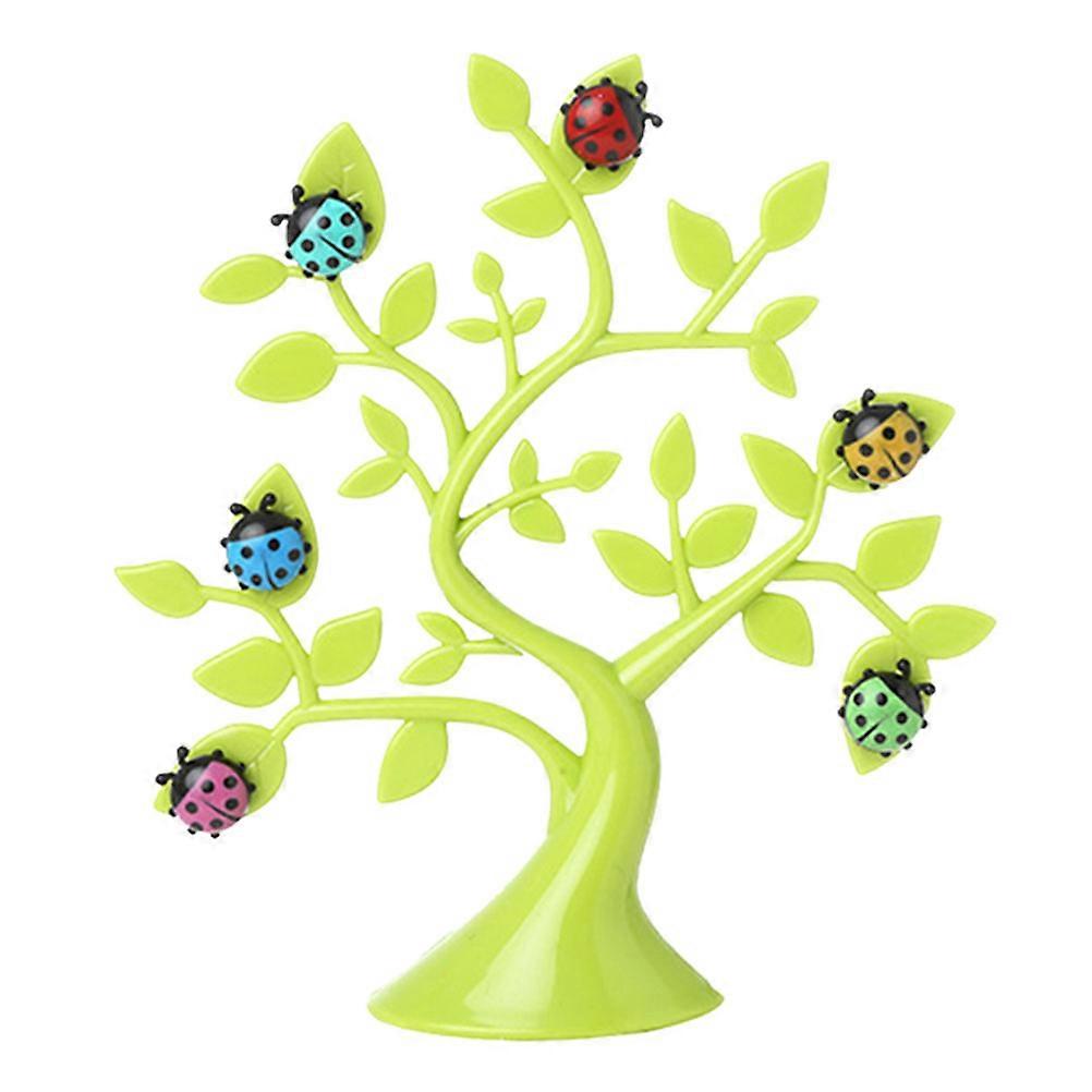 Creative Refrigerator Sticker Ladybug Magnets Random Shape Home Decoration Office Use 1Set