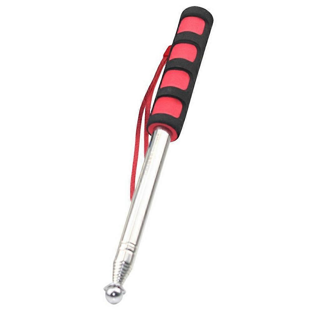 200cm 9 Sections Extendable Guide Flag Pole Stainless Steel Telescopic Flagpole Handheld Teaching Stick