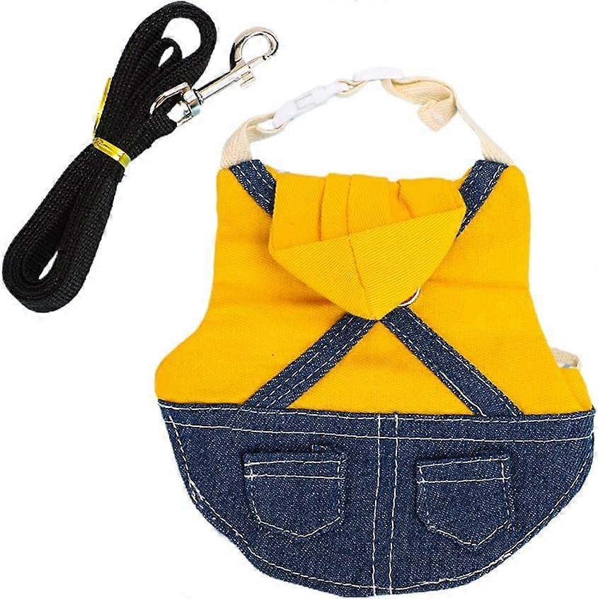 Adjustable Breathable Rabbit Harness, Small Pet Walking Vest
