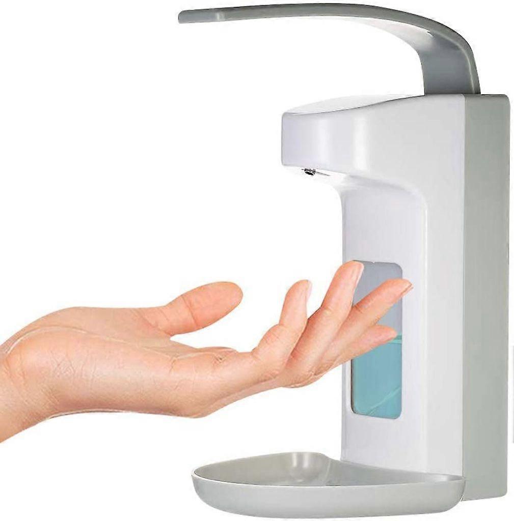 500ml Wall-Mounted Disinfectant Dispenser: Push-type, with viewing window