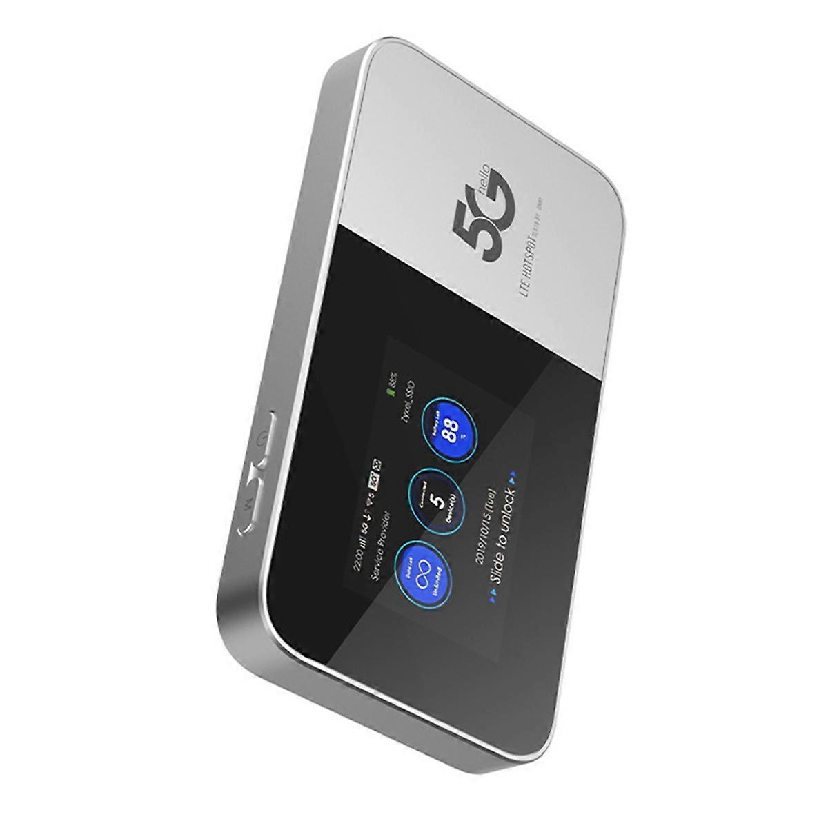 M2B 5G MiFi Wireless Mini Portable Broadband Router Travel Wi-Fi Mobile Hotspot 5G Modem Sim Card Wi