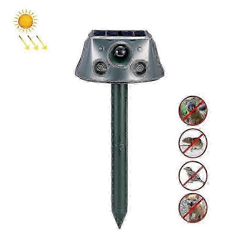 SK031 Four-Sided Solar Animal Repeller Bird Repeller Ultrasonic Rat Repeller Edition 527