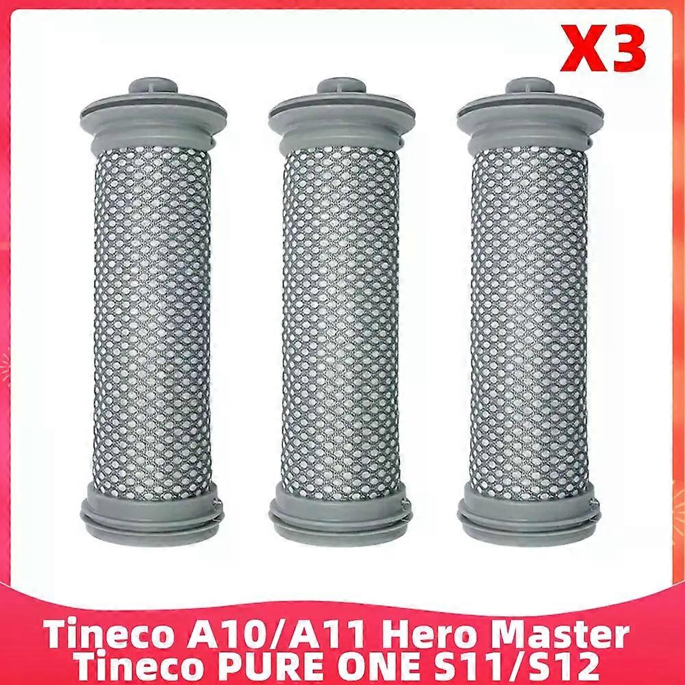 Fit For Tineco A10 / A11 Hero Master / PURE ONE S11 / S12 Series Cordless Vacuums Spare Part Roller Brush Pre Hepa Filter