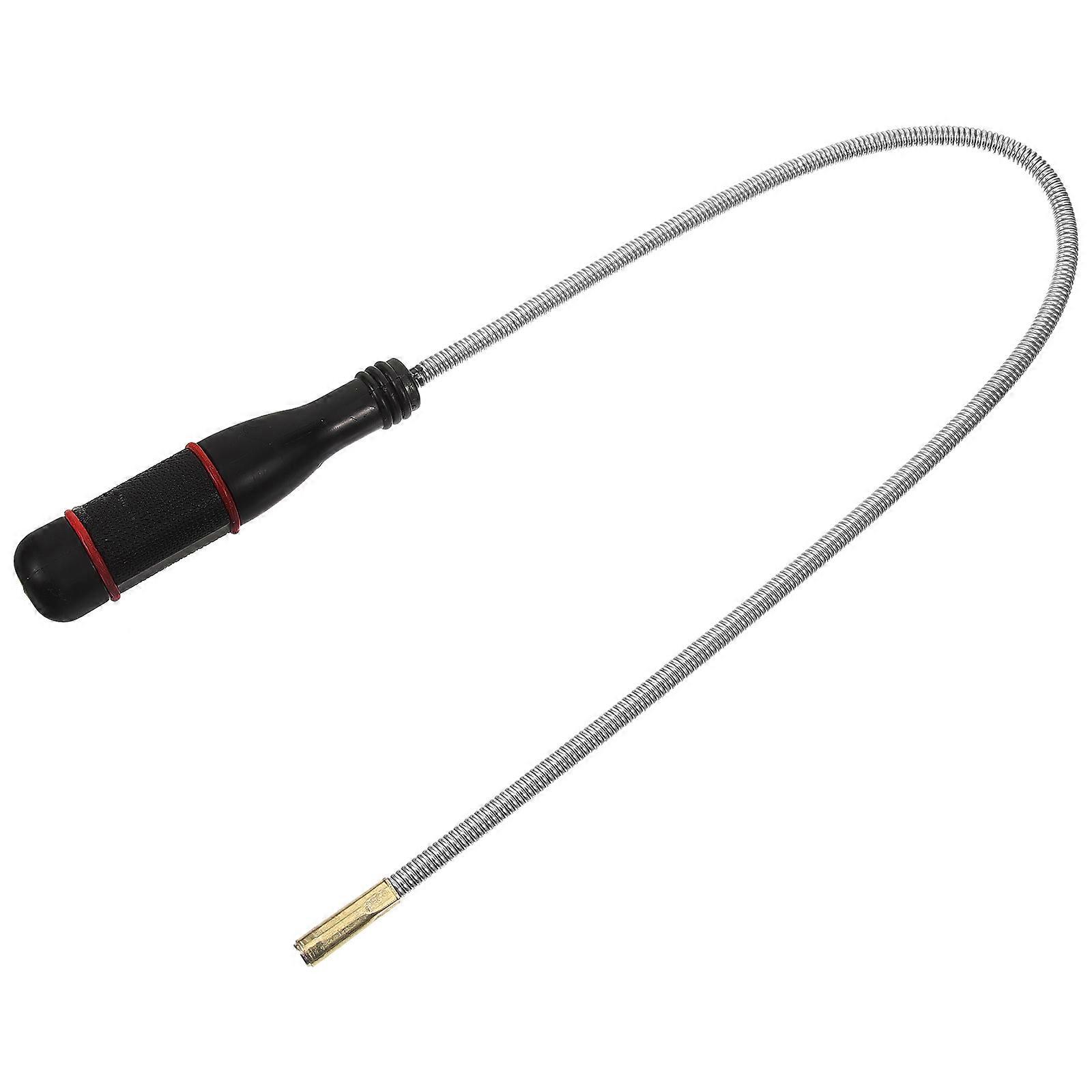 Bendable Magnet Stick Magnetic Nails Retrieval Tool Iron Filings Cleaning Workshop Professionals 60cm Adjustable Length 1Pack