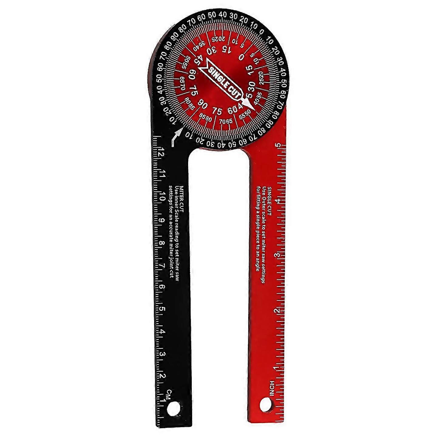 For 360 Degree Angle Gauge Diy Angle Ruler Angle Measuring Device