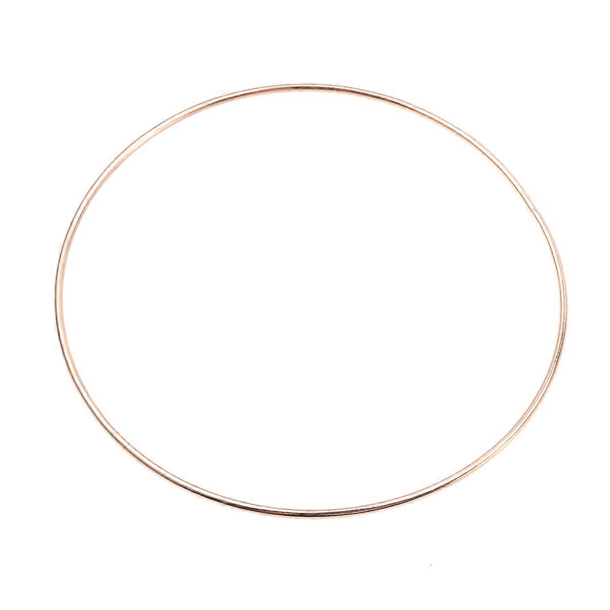 Kulaté kroužky pro řemesla Železo Lapač snů Příslušenství Umělecká výstava Macrame kreace 140mm 10ks