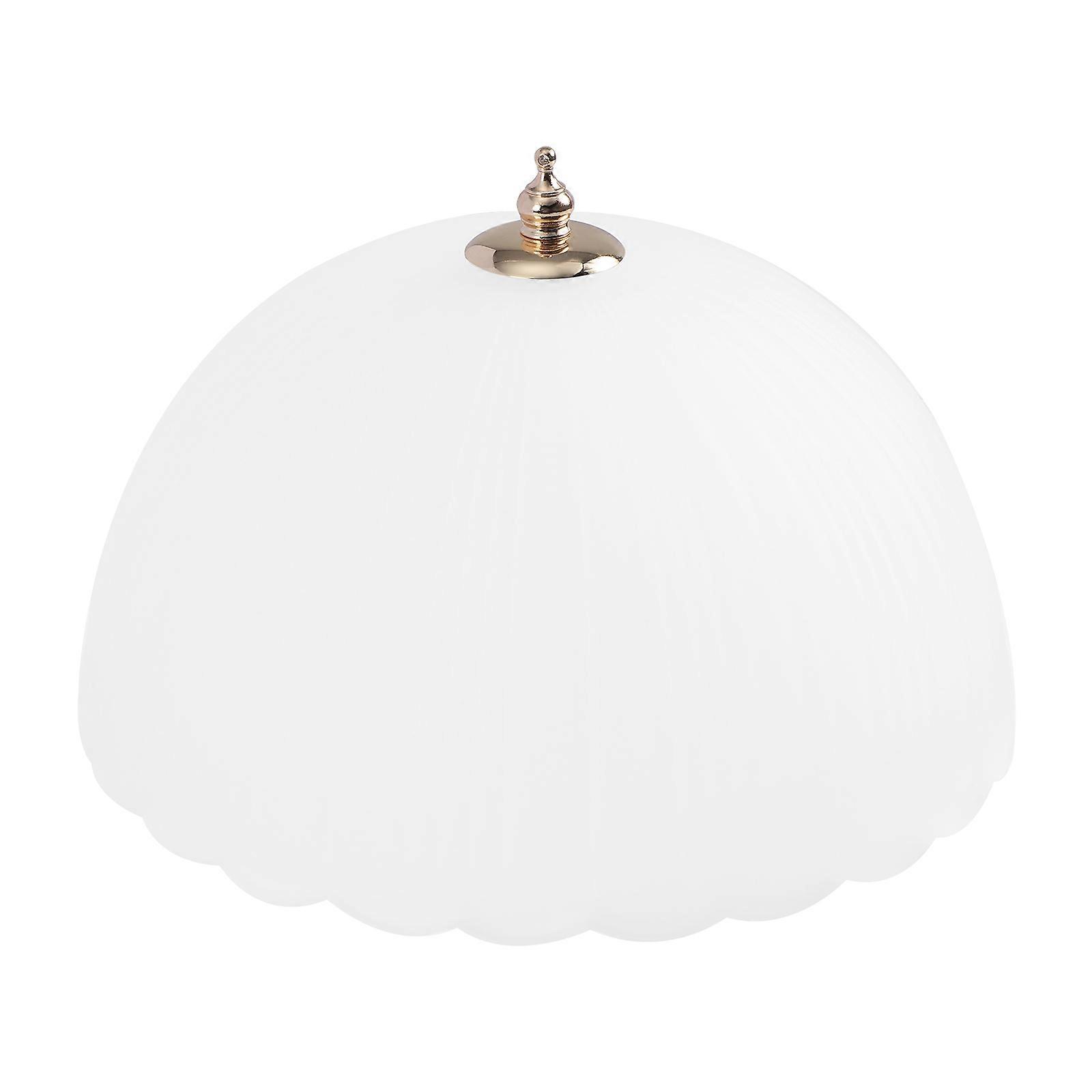 Glass Dome Lamp Shade Frosted Watermelon Grain For Indoor Lighting Round Shape 1Pack