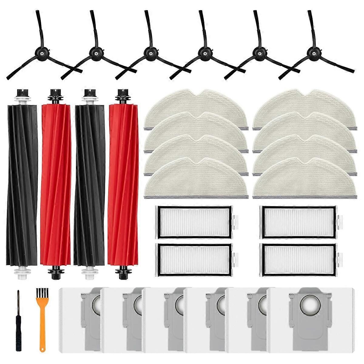 for Q5 Pro/Q5 Pro+,Q8 Max/Q8 Max+ Main Side Brush Filter