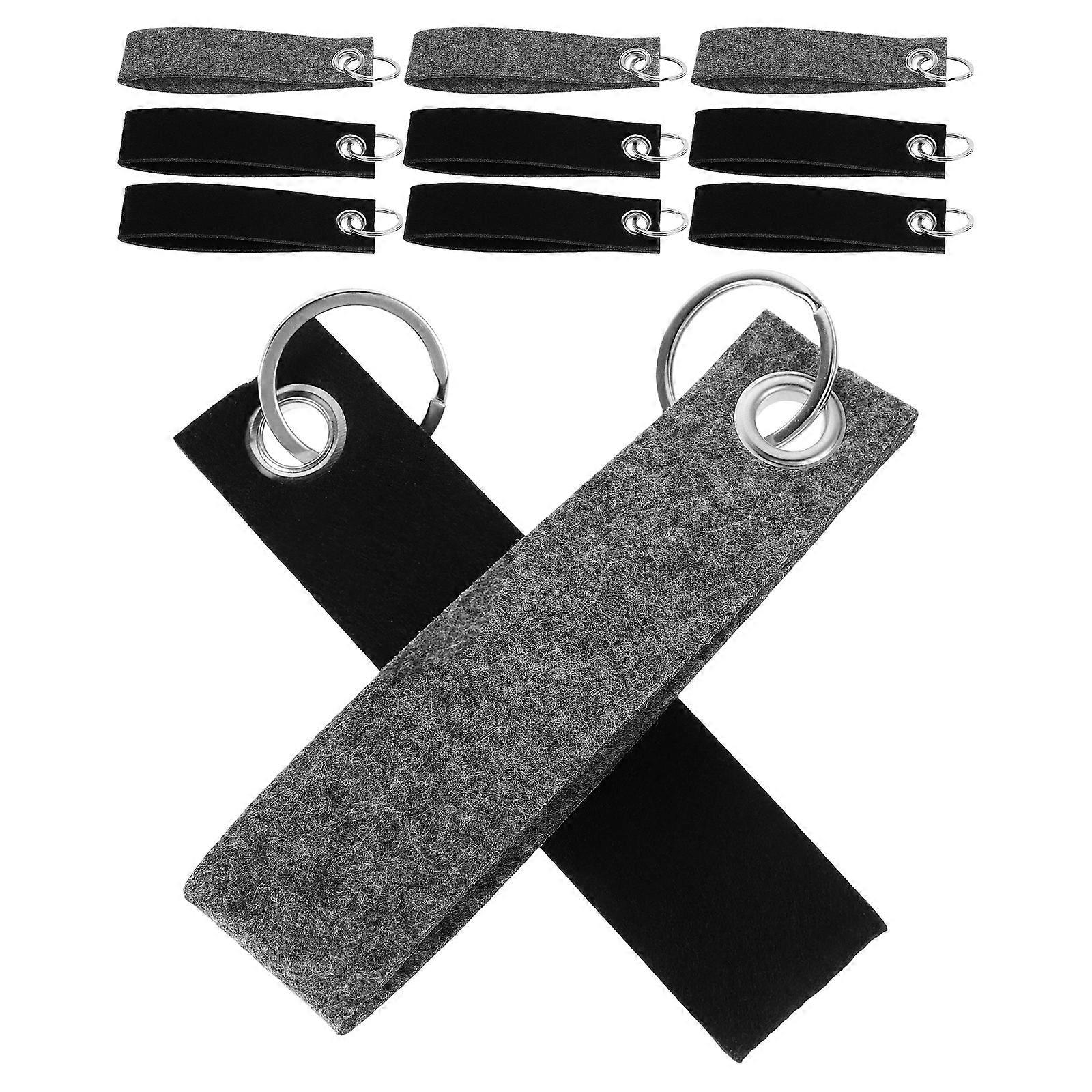 It sounds like you're referring to a product listing or description for a **DIY felt blank keychain kit**. Here's a refined and more detailed version