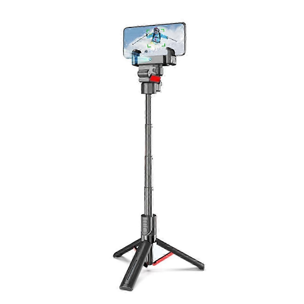 Auto Ai Face Tracking Selfie Stick Stativ 360 Drehung Follow Gimbal Stabilisator mit Fernbedienung für Live-Selfie