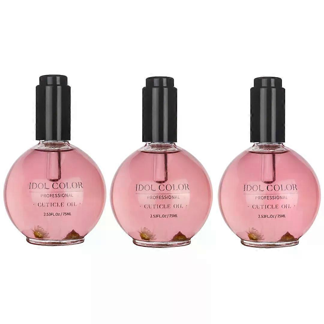 アイドルカラーキューティクルオイル、2.56液量オンス、キューティクルの修理と回復 - オーガニックスパトリートメント - より強く、より健康的な爪の接着剤のために