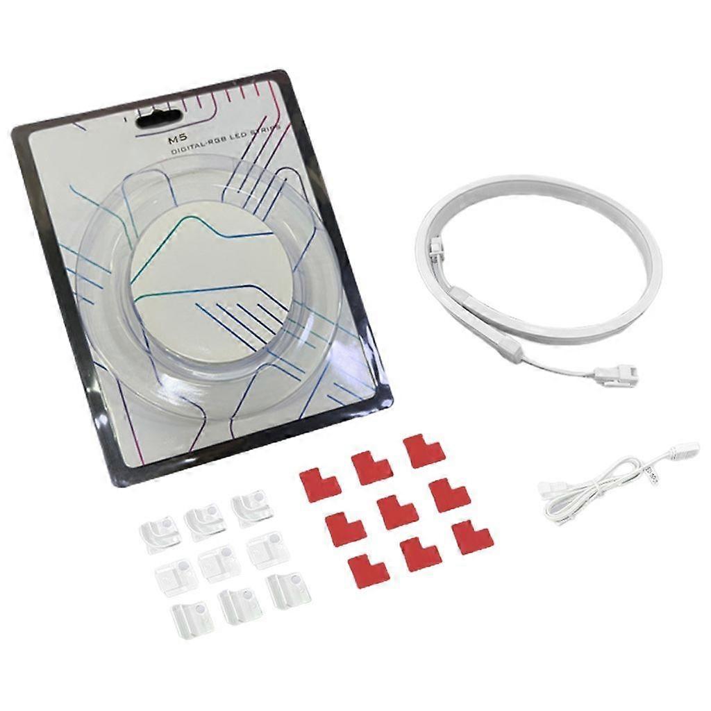 Upgraded RGB PC LED Strip for Desktop Computer Cases Decor Multiple Mounting