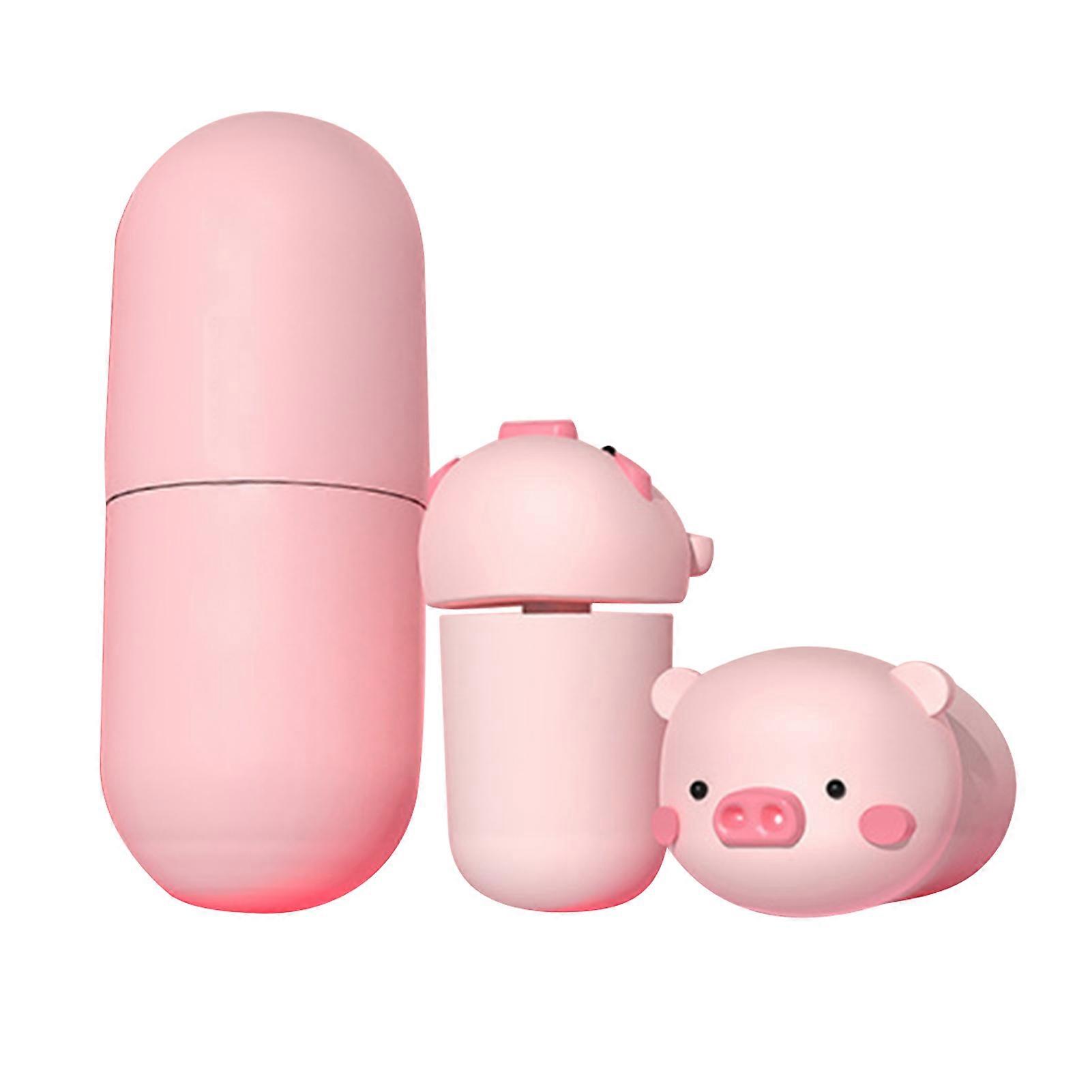 1 Pair Foam Earplug Noise Reduction Animal Theme Flexible Sound Blocking Earplug for Sleeping Study Pink