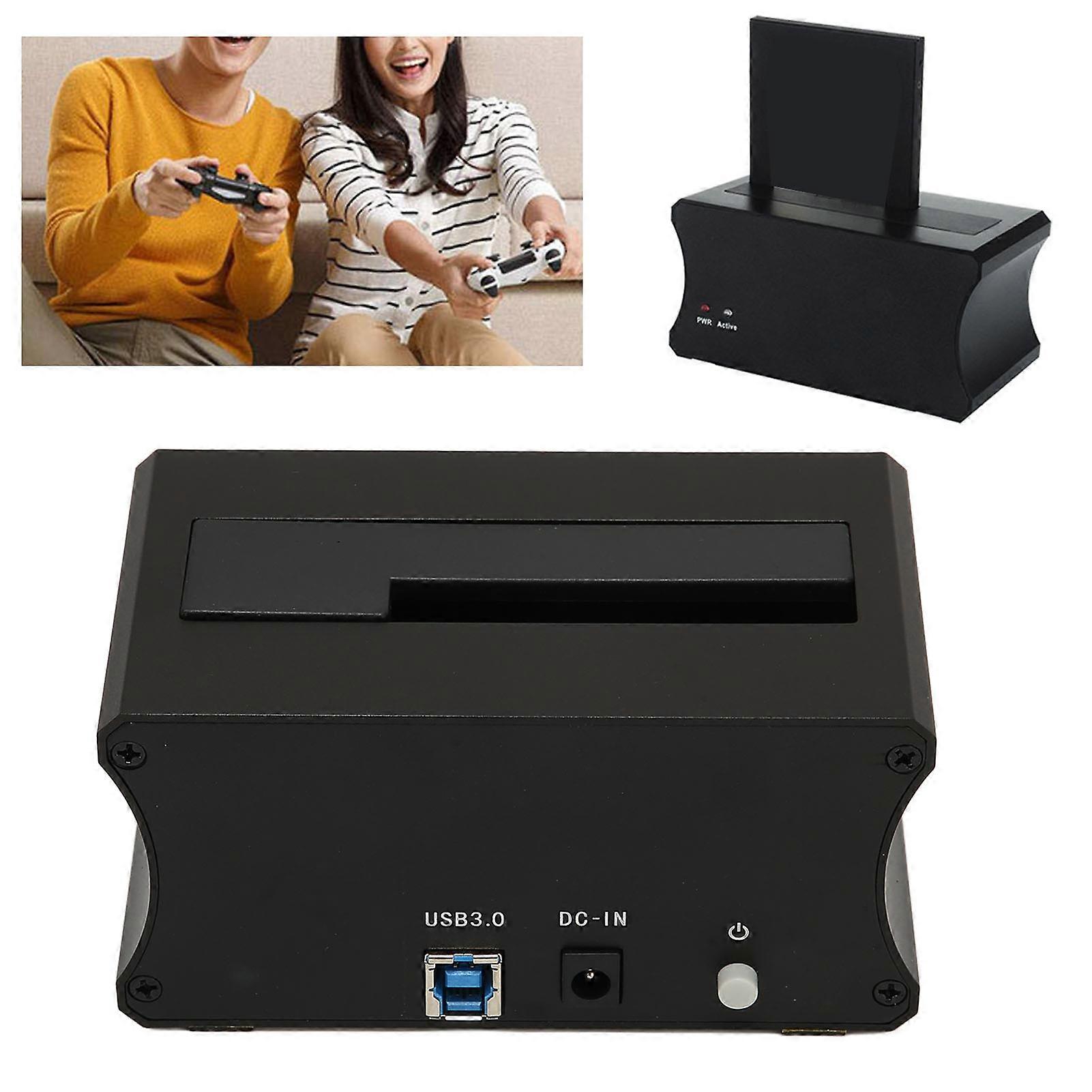 HDD Docking Station USB3.0 5Gbps Multifunction SSD Docking Station SSD Dock for 2.5in 3.5in HDD SSD 110‑240V for Windows US Plug (Not Inclube Hard D
