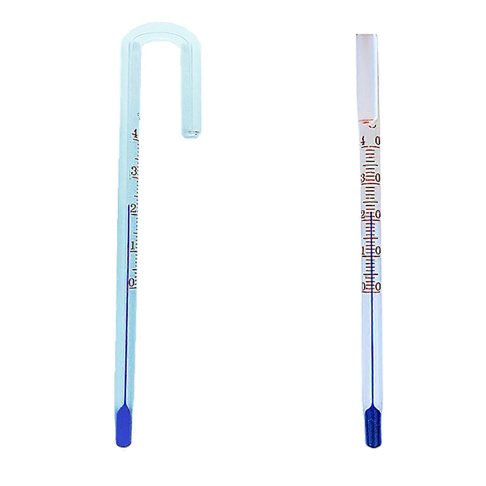 Liquid-In-Glass Aquarium Thermometer Floating Water Temperature Measurement Tool Accurate Aquarium Gauge