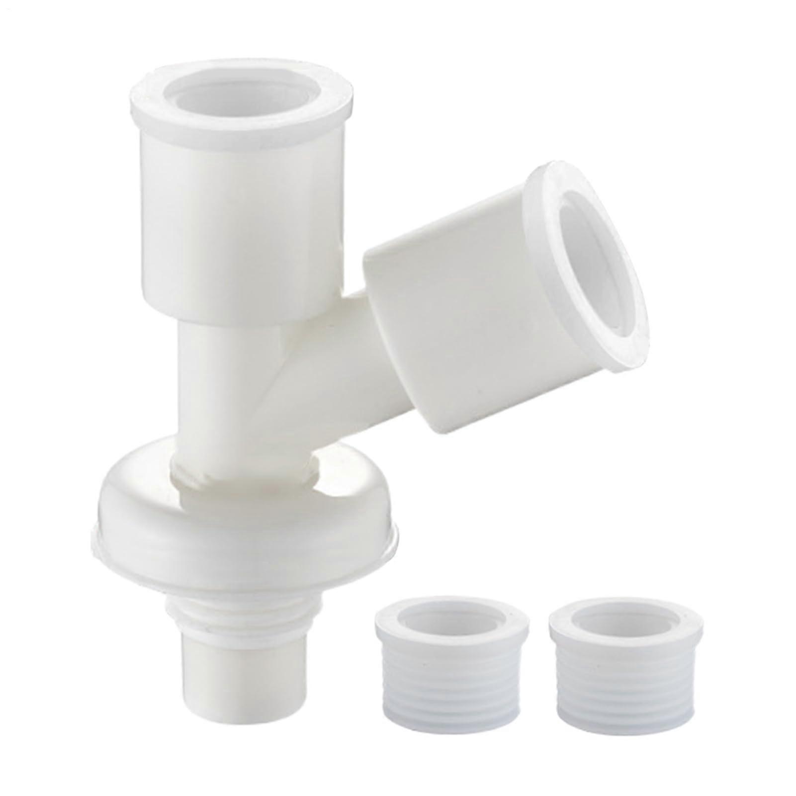 Drain hose connector, washing machine floor drain connection piece, waterproof distribution adapter for sink and washing machine