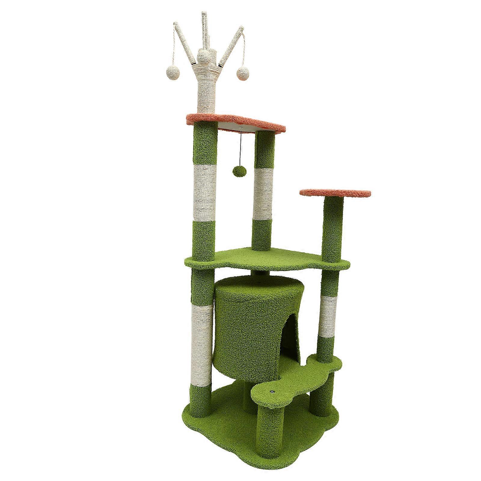 Pet Climbing Frame Cat Climbing Rack Multi 50X147CM Skin-friendly Comfortable 1Set