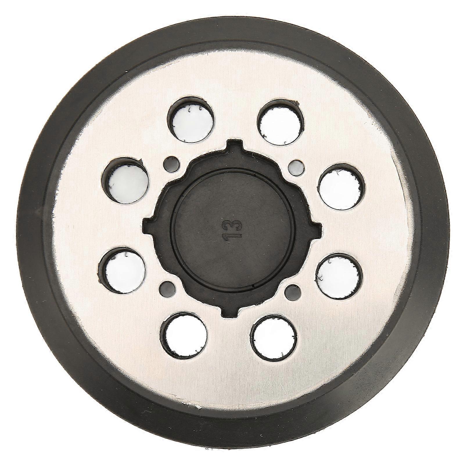 Hook and Loop Sander Pad 8 Hole Rubber Excellent Heat Dissipation Polisher Backing Plate for DWE6421