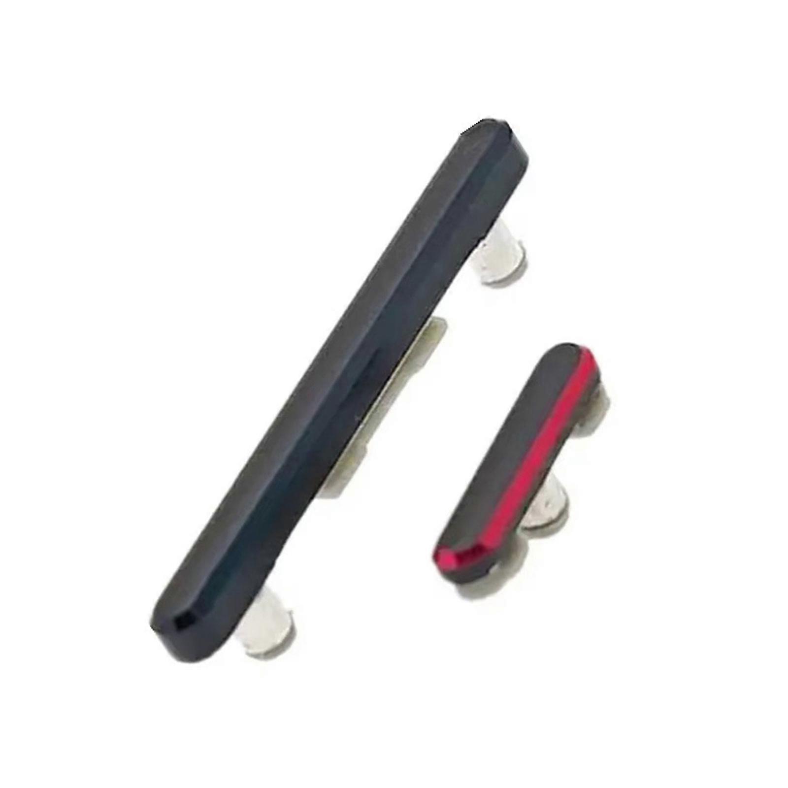 Professional Volumes Power Keys Replacement Side Buttons Fit for ROG 6 Phone Enhancing Responsiveness Metal Construction  Red