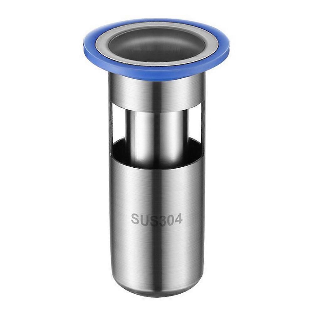 Odorous Floor Drain Filter Food Waste Blocking For Shower 4.1×2.2×2.2In Silicone Cylindrical 1Set