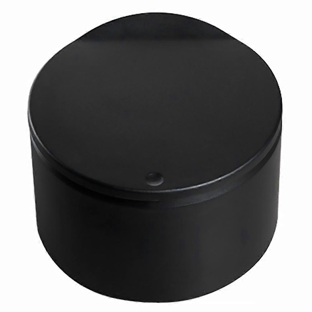 Mini Garbage Box for Desktop Storage Made of ABS Black Color Great for Small Spaces 3.94x5.12x6.3 Inches