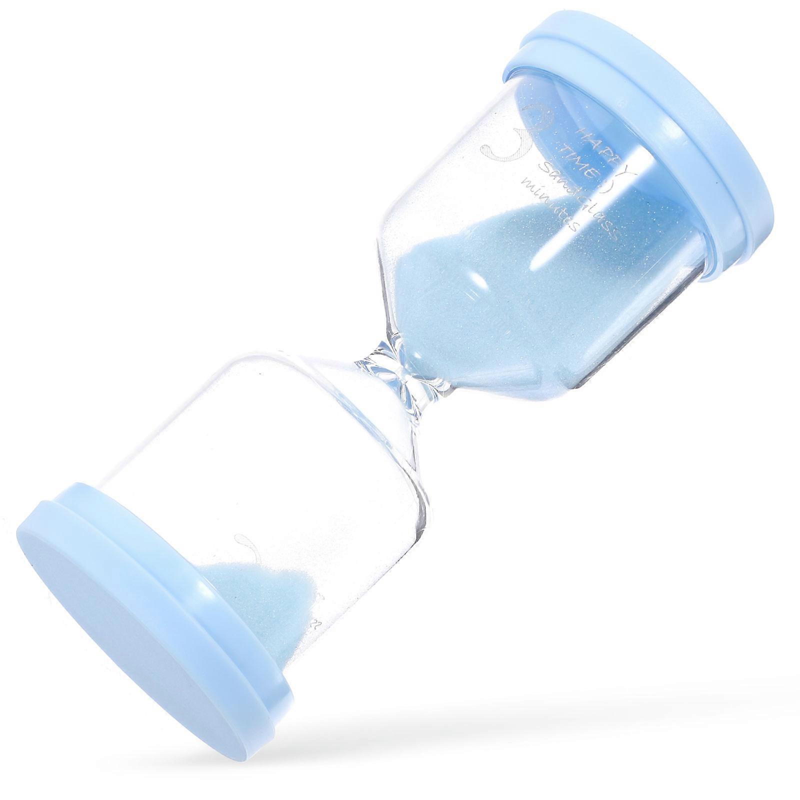 Colorful Hourglass Toothbrushing Timer For Kids Plastic Desktop Decoration 11.4X4.6CM Timer 1Set