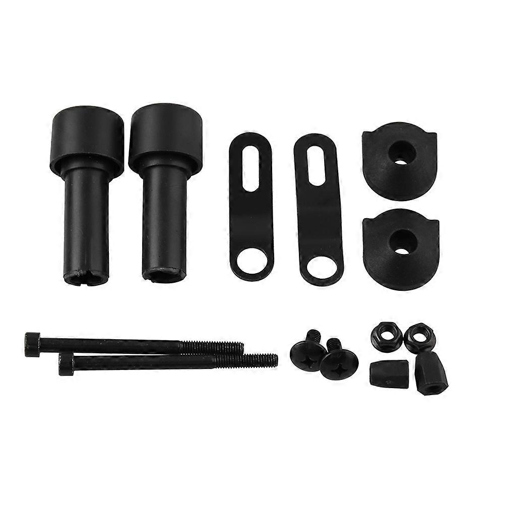 Motorcycle Hand Guard Made of Durable PP Material for Motorbike Black Color Universal Fit 7/8 Inch