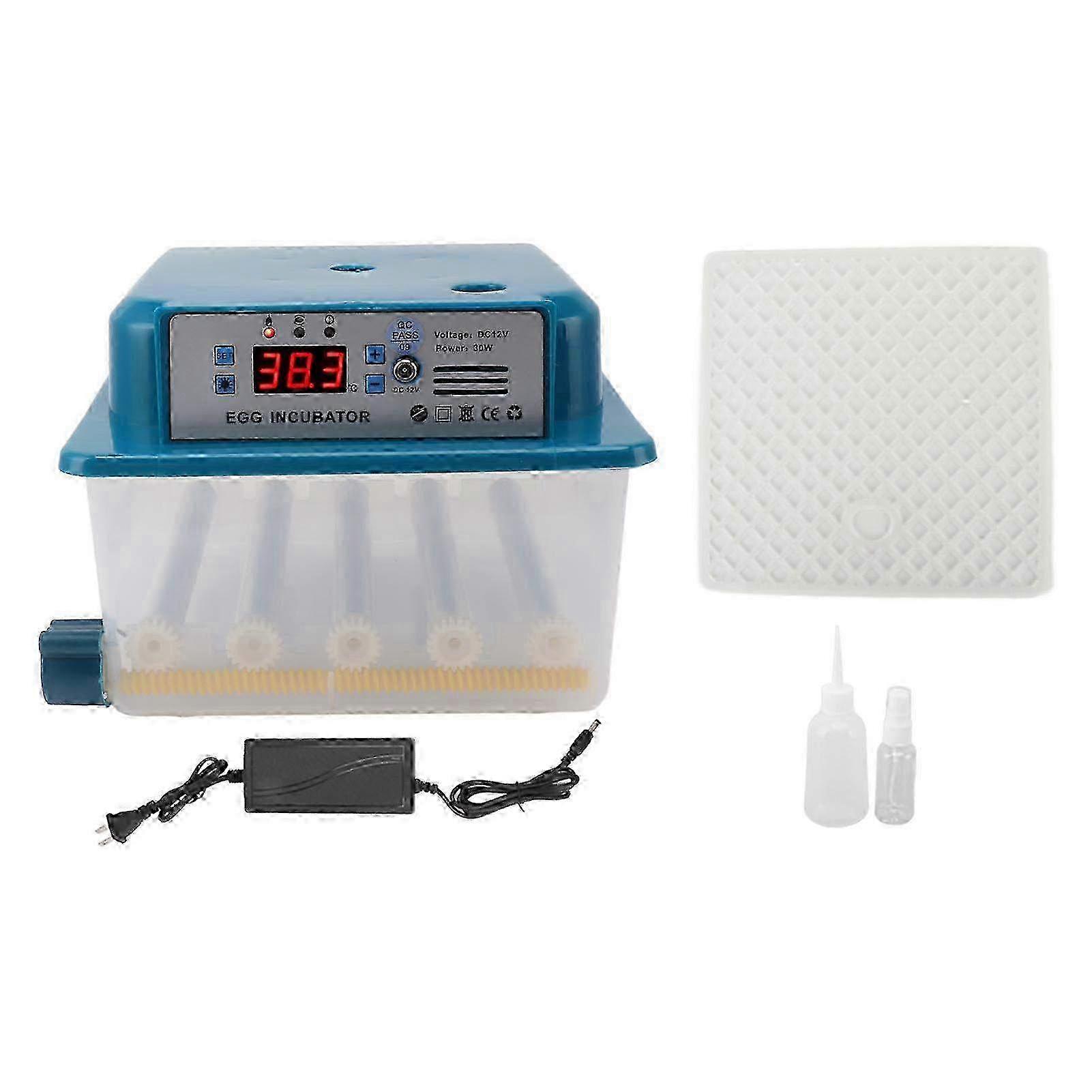 Automatic Egg Incubator for Poultry, Birds, and Reptiles with US Plug 100-240V - Ideal for Hatching Chicken, Duck, and Quail Eggs