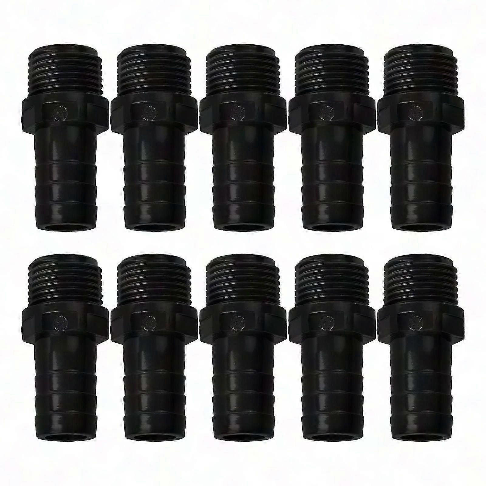 Aging Resistant PVC Garden Hose Fittings Quick Connect Adapters