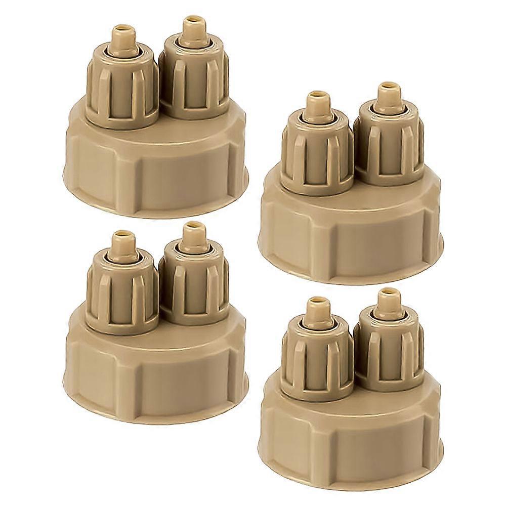 4PCS DIY Generator Bottle Caps Replacement Lids for Bottles