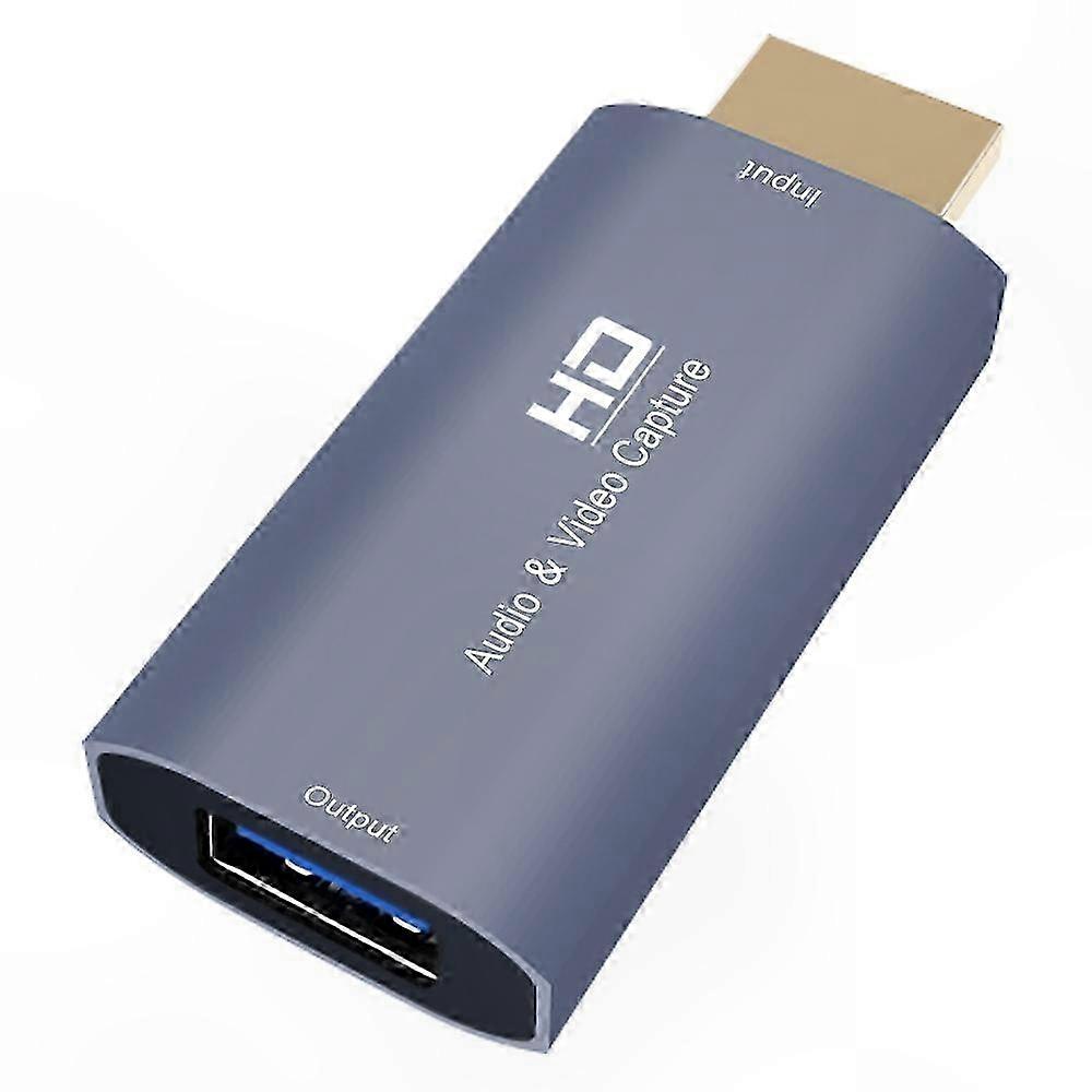 USB to HDMI Video Capture Adapter for Streaming and Recording