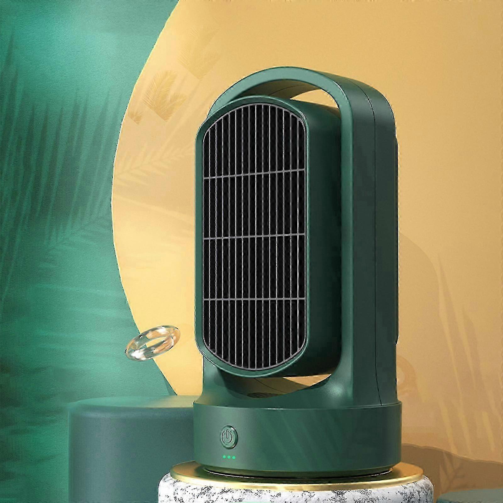 2 In 1 Heater Combination, Hot And Cold Heater 45 Tilt, 3 Wind Speeds, 1500w Overheat Protection, Suitable For Home Office