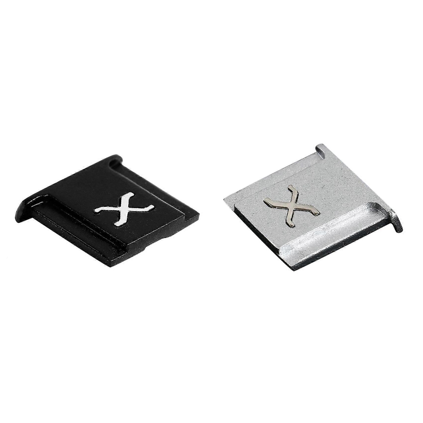 2x for X-T4 X-T3 X-T2 X-T30 X-T20 X-E3 X-E2 X-PRO3 X- X30 X10 Hot Shoe Embedded Flash Hot Shoe Black