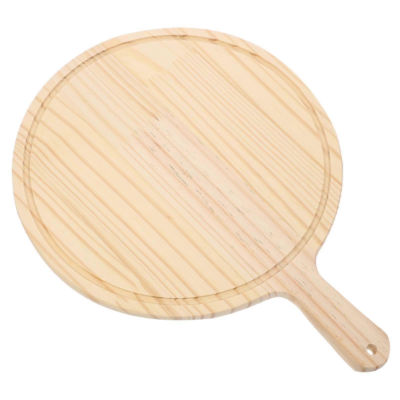 Wooden Pizza Paddle for Baking and Transferring for Home Kitchen Use 11 Inch