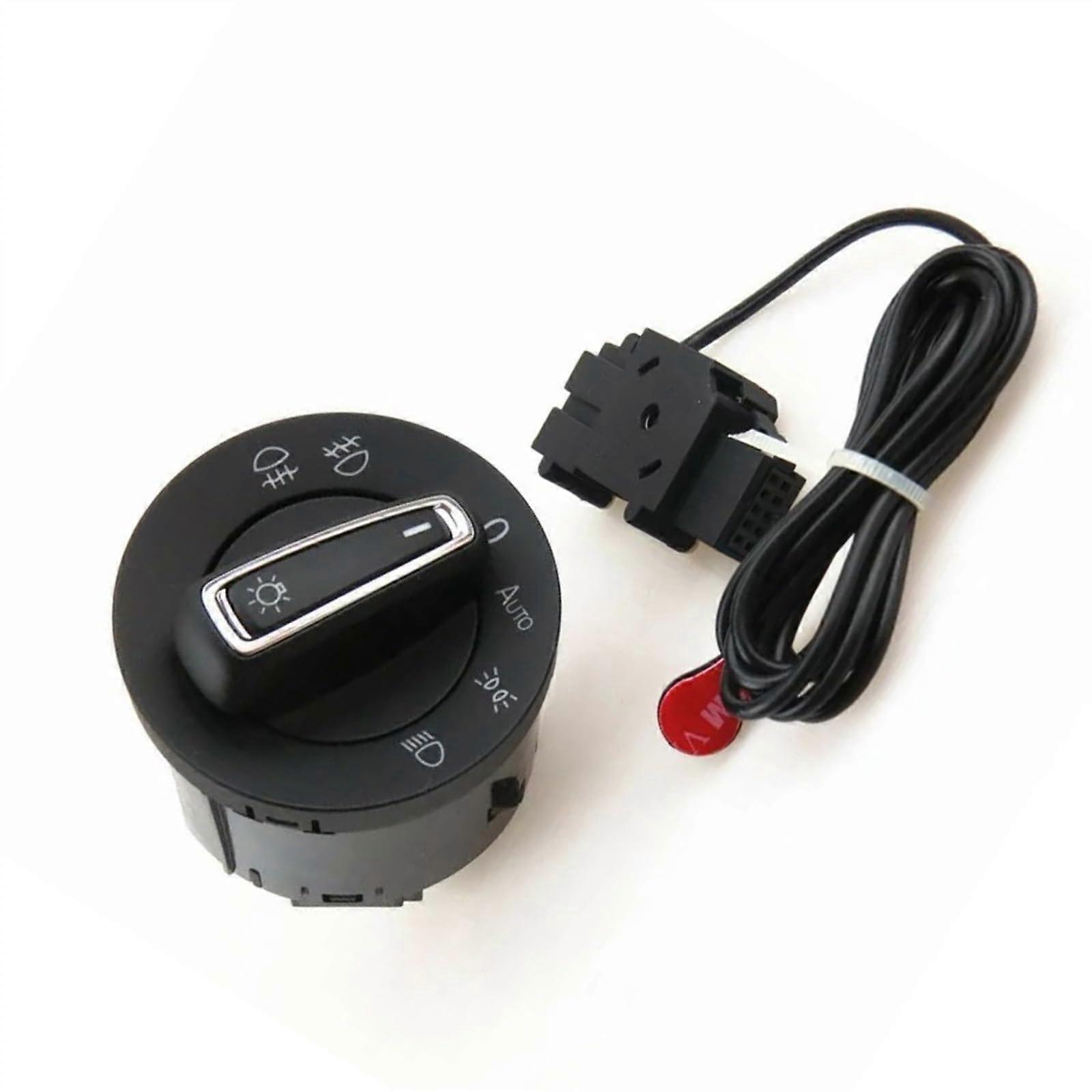 Light switch headlight compatible with Skoda for Octavia A7 2015 2016 auto headlight fog light lamp control switch 5GG941431D